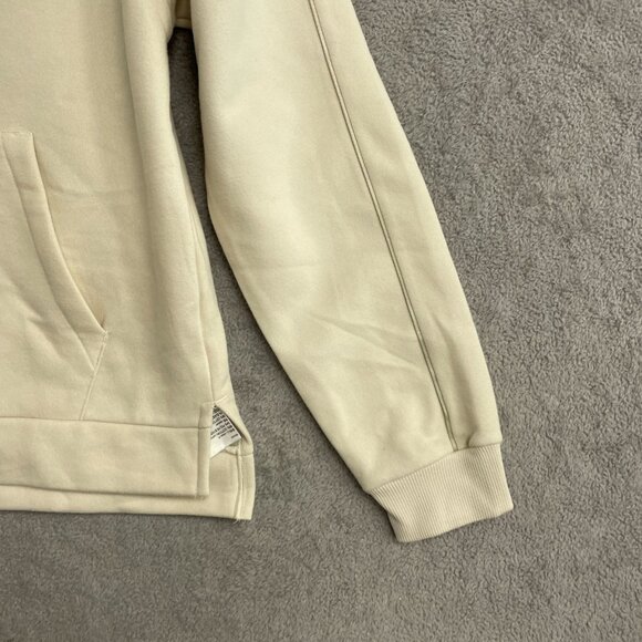 NEW Puma Women's M Fleece Hoodie Beige Pullover Sweatshirt  G1402 - Picture 12 of 13